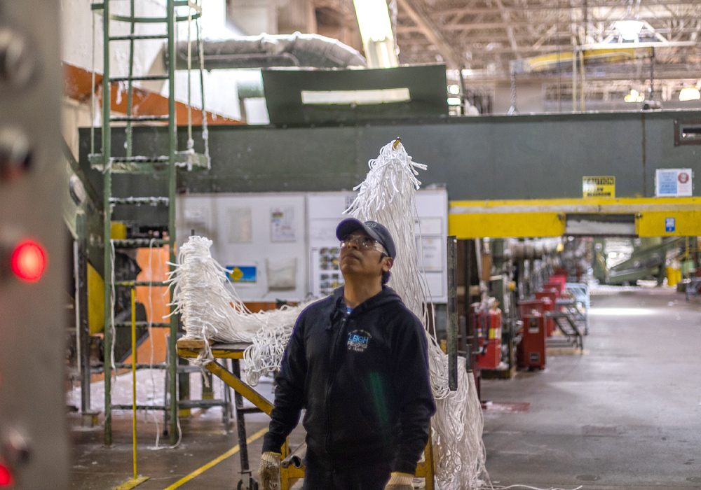 Leigh Fibers Largest North American Textile Processor Welford, SC